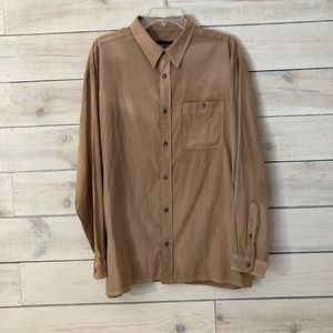 Men’s long sleeve chamois feel shirt